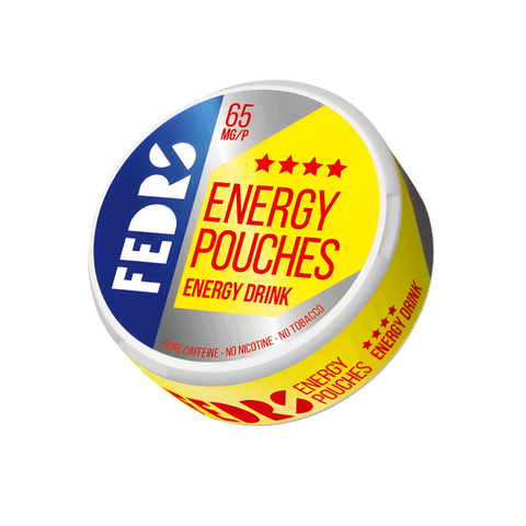 Fedrs Energy Pouches Energy Drink – cutie de pliculețe cu cafeină