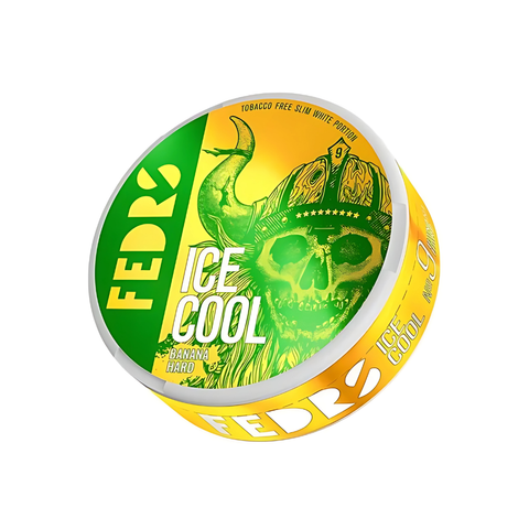 Fedrs Ice Cool Banana Hard – cutie de pliculețe cu nicotină