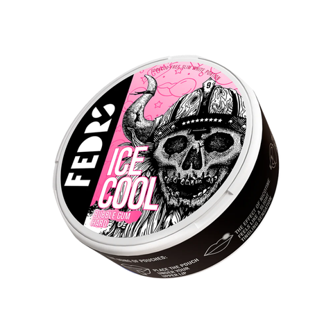 Fedrs Ice Cool Bubble Gum Hard – cutie de pliculețe cu nicotină