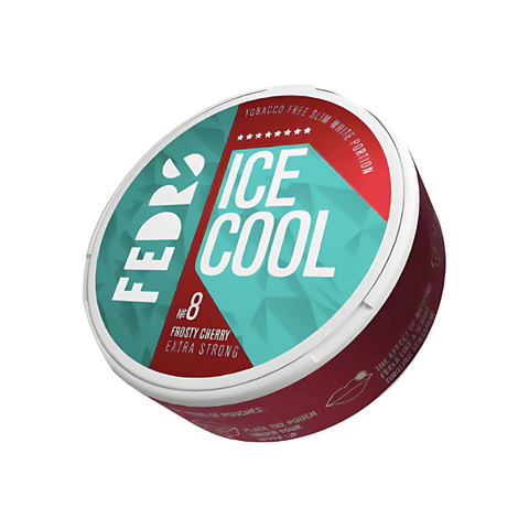 Fedrs Ice Cool Frosty Cherry No.8 – cutie de pliculețe cu nicotină