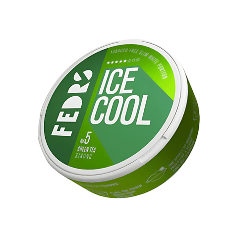 Fedrs Ice Cool Green Tea No.5 – cutie de pliculețe cu nicotină