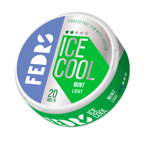 Fedrs Ice Cool Light Mint – cutie de pliculețe cu nicotină
