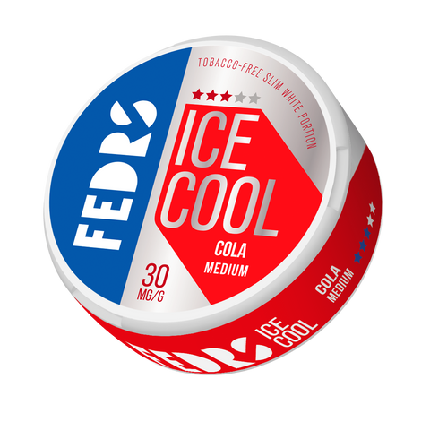 Fedrs Ice Cool Medium Cola – cutie de pliculețe cu nicotină
