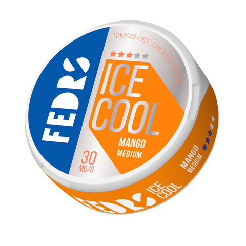 Fedrs Ice Cool Medium Mango – cutie de pliculețe cu nicotină