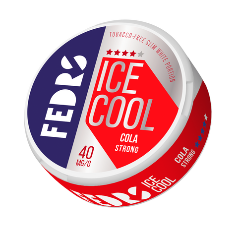 Fedrs Ice Cool Strong Cola – cutie de pliculețe cu nicotină