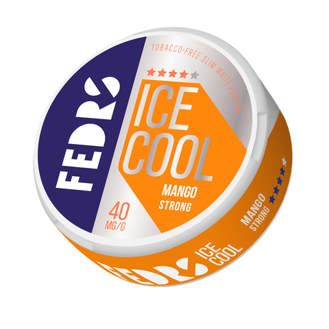 Fedrs Ice Cool Strong Mango – cutie de pliculețe cu nicotină