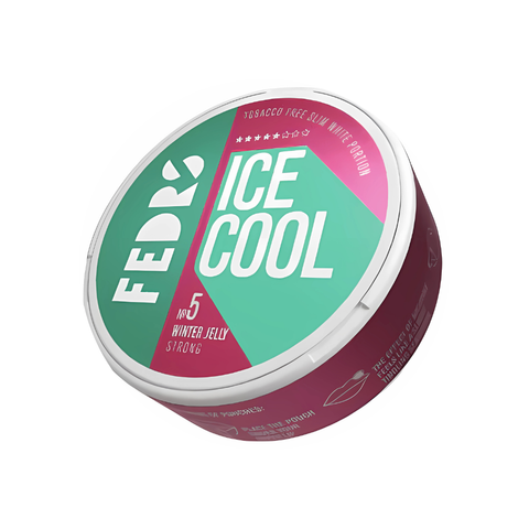 Fedrs Ice Cool Winter Jelly No.5 – cutie de pliculețe cu nicotină