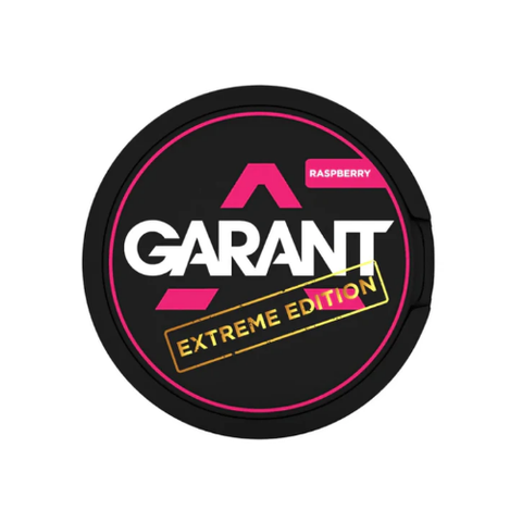 Garant Extreme Raspberry – cutie de pliculețe cu nicotină
