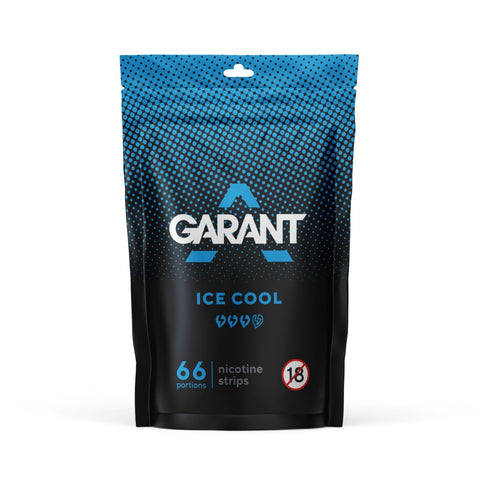 Garant Ice Cool Strips – cutie de pliculețe cu nicotină