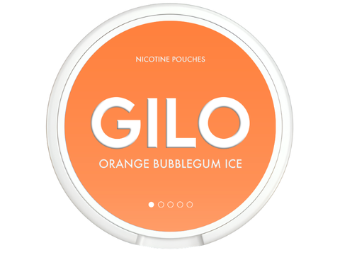 Gilo Orange Bubblegum Ice – cutie de pliculețe cu nicotină
