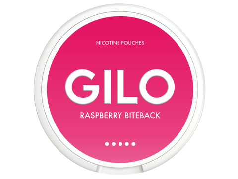Gilo Raspberry Biteback – Nikotinbeutel Dose