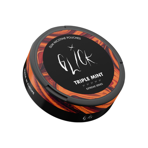 Glick Triple Mint Extreme Series – cutie de pliculețe cu nicotină