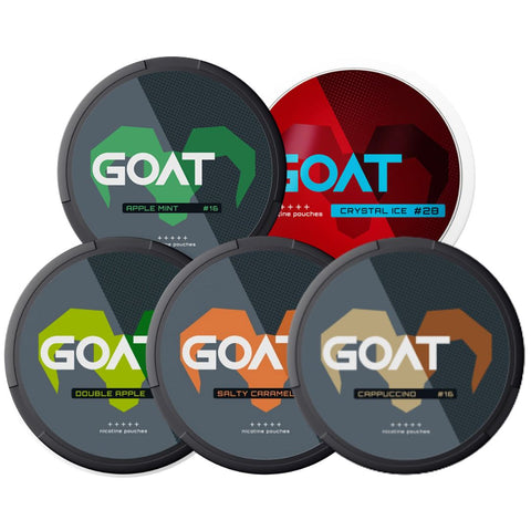 Goat Mixpack – cutie de pliculețe cu nicotină