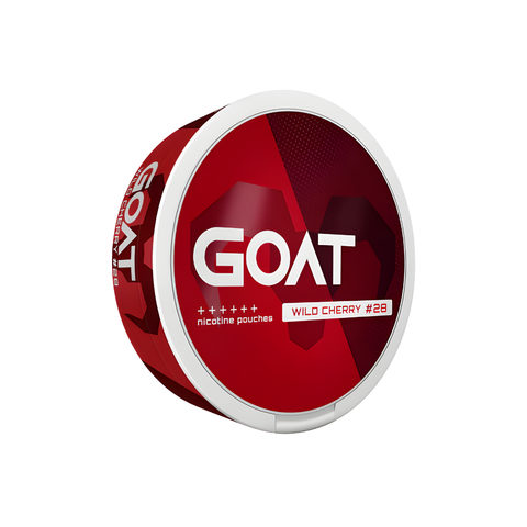 Goat Wild Cherry 28mg – cutie de pliculețe cu nicotină