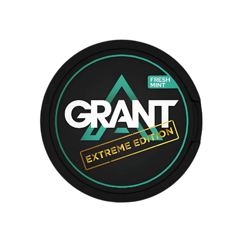 Grant Fresh Mint Extreme – cutie de pliculețe cu nicotină