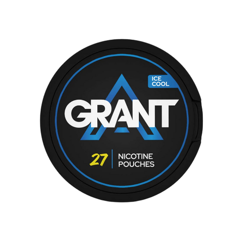Grant Ice Cool Slim Extra Strong – cutie de pliculețe cu nicotină