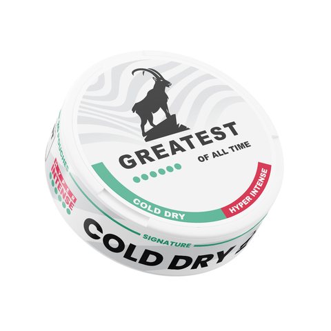 Greatest Cold Dry 30mg – cutie de pliculețe cu nicotină