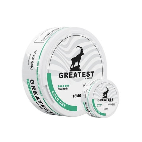 Greatest mega can – cutie de pliculețe cu nicotină