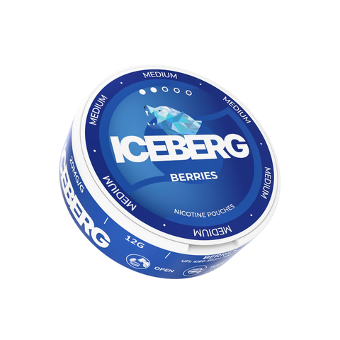 Iceberg Berries 20mg – cutie de pliculețe cu nicotină