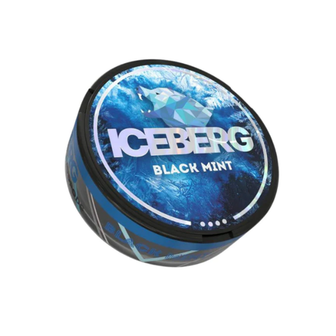 Iceberg Black Mint – Nikotinbeutel Dose