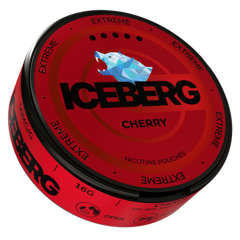 Iceberg Cherry – cutie de pliculețe cu nicotină 2