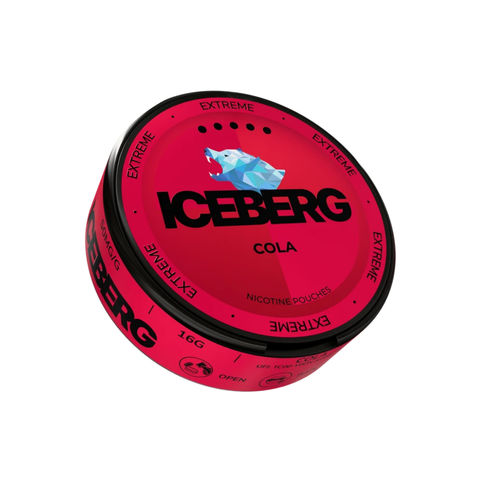 Iceberg Cola – cutie de pliculețe cu nicotină