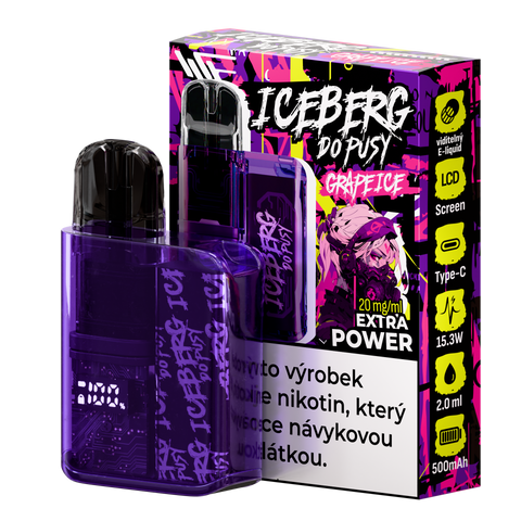 Iceberg Do Pusy Kit Grape Ice – vienkartinis vape