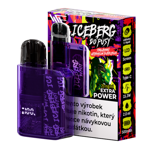 Iceberg Do Pusy Kit Strawberry Watermelon Bubblegum – vienkartinis vape