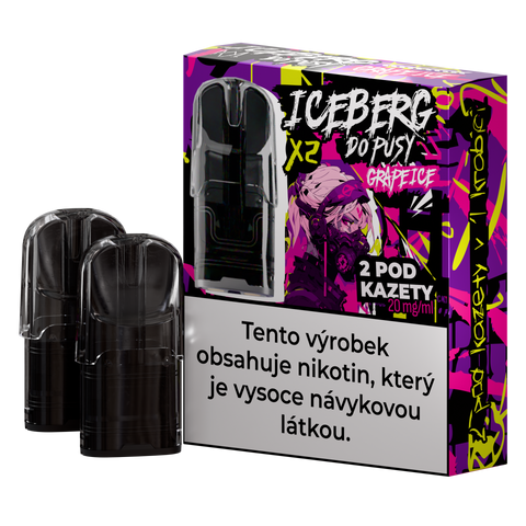 Iceberg Do Pusy Pods Grape Ice – vienkartinis vape