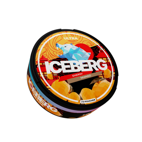 Iceberg Energy Mango – cutie de pliculețe cu nicotină