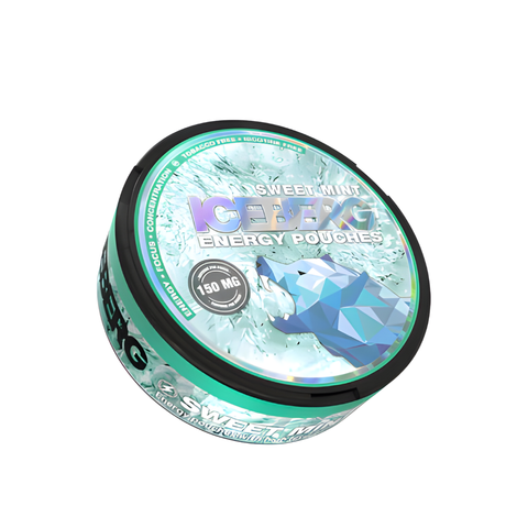 Iceberg Energy Sweet Mint 150 mg – koffeinpåsar dosa