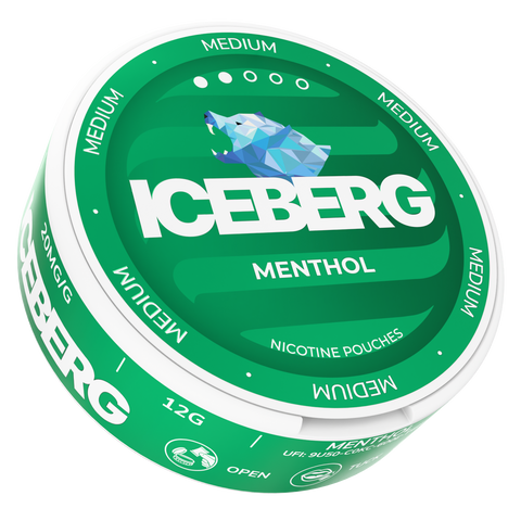 Iceberg Menthol 20mg – nicotine pouches can 2