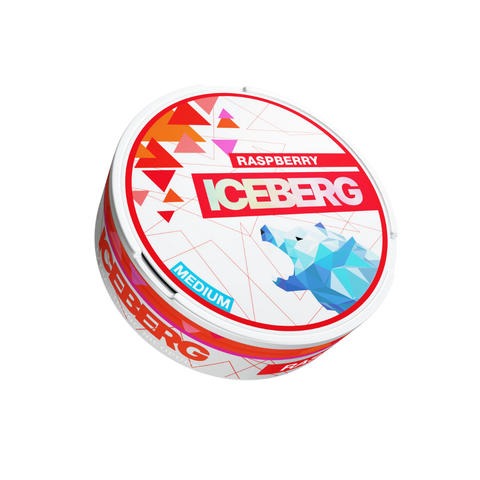 Iceberg Raspberry 20mg – cutie de pliculețe cu nicotină