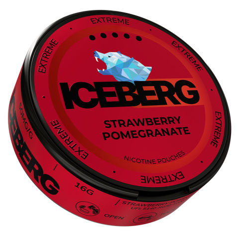 Iceberg Strawberry Pomegranate – Nikotinbeutel Dose 2