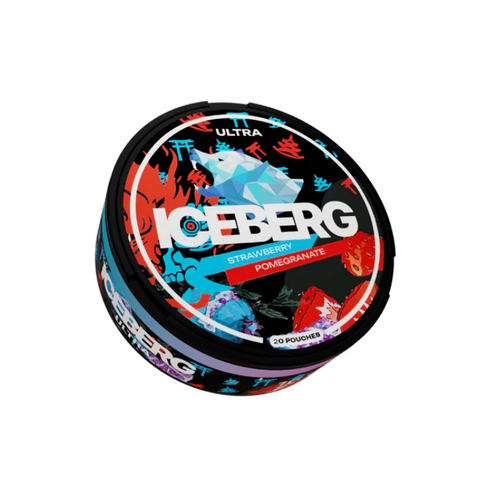 Iceberg Strawberry Pomegranate – cutie de pliculețe cu nicotină