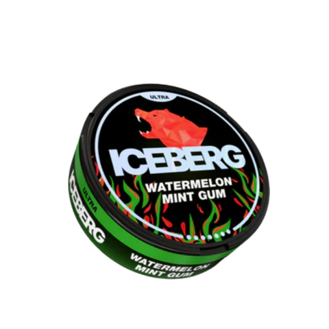 Iceberg Watermelon Mint Gum 70 mg – Nikotinbeutel Dose