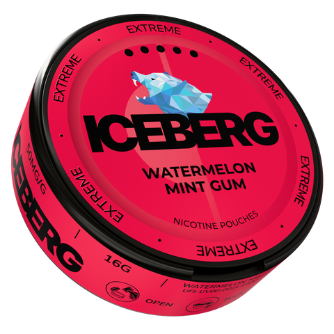 Iceberg Watermelon Mint Gum – Nikotinbeutel Dose 2
