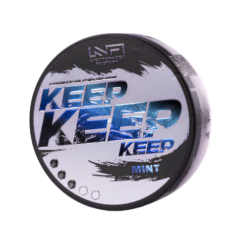 Keep Mint – cutie de pliculețe cu nicotină
