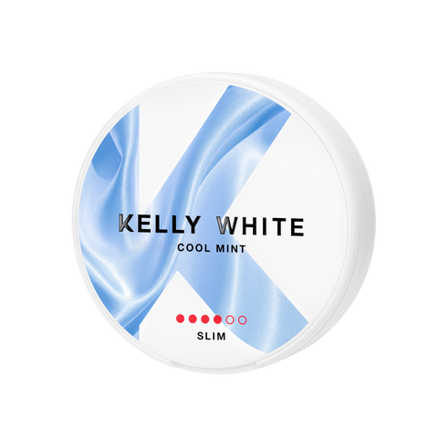 Kelly White Cool Mint – cutie de pliculețe cu nicotină