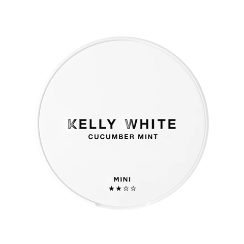 Kelly White Cucumber Mint Mini – cutie de pliculețe cu nicotină 2