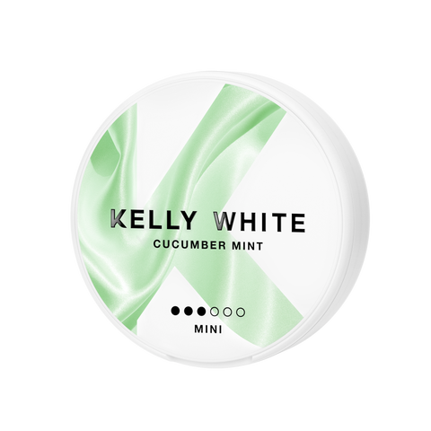 Kelly White Cucumber Mint Mini – cutie de pliculețe cu nicotină