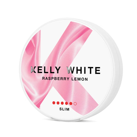 Kelly White Raspberry Lemon Mini – cutie de pliculețe cu nicotină