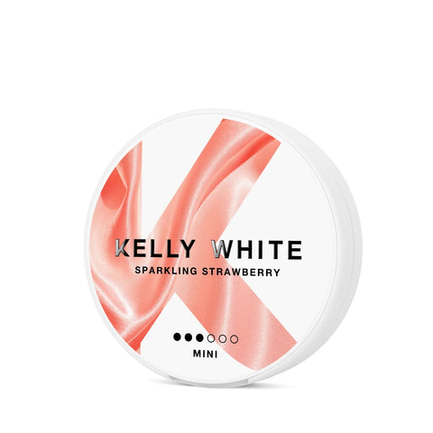 Kelly White Sparkling Strawberry Mini – cutie de pliculețe cu nicotină