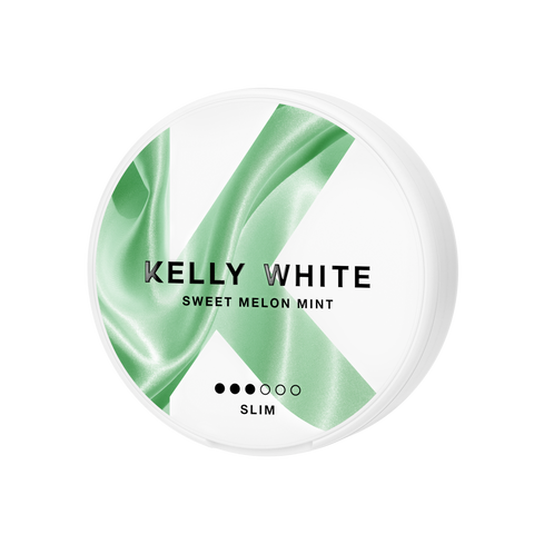 Kelly White Sweet Melon Mint – cutie de pliculețe cu nicotină