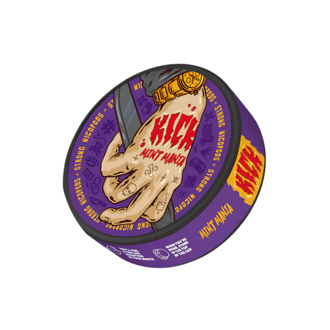 Kick Mint Mania – Nikotinbeutel Dose