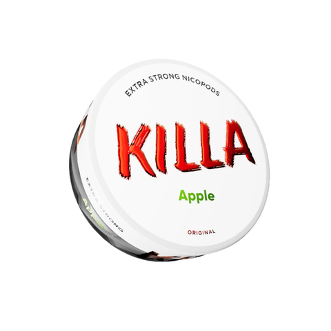 Killa Apple – cutie de pliculețe cu nicotină