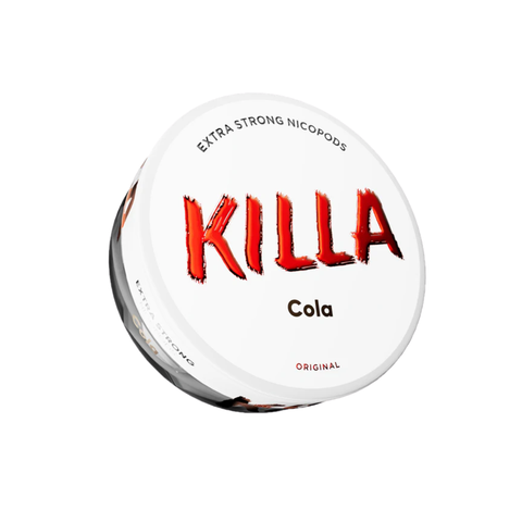 Killa Cola – nicotine pouches can