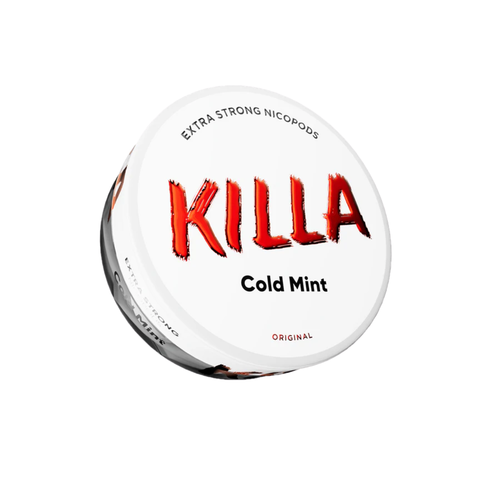 Killa Cold Mint – nicotine pouches can