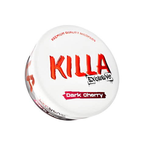 Killa Exclusive Dark Cherry – cutie de pliculețe cu nicotină