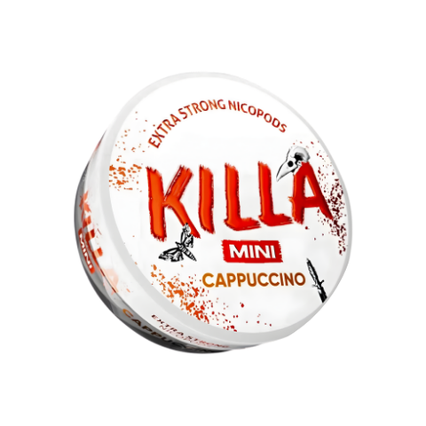 Killa Mini Cappuccino – cutie de pliculețe cu nicotină